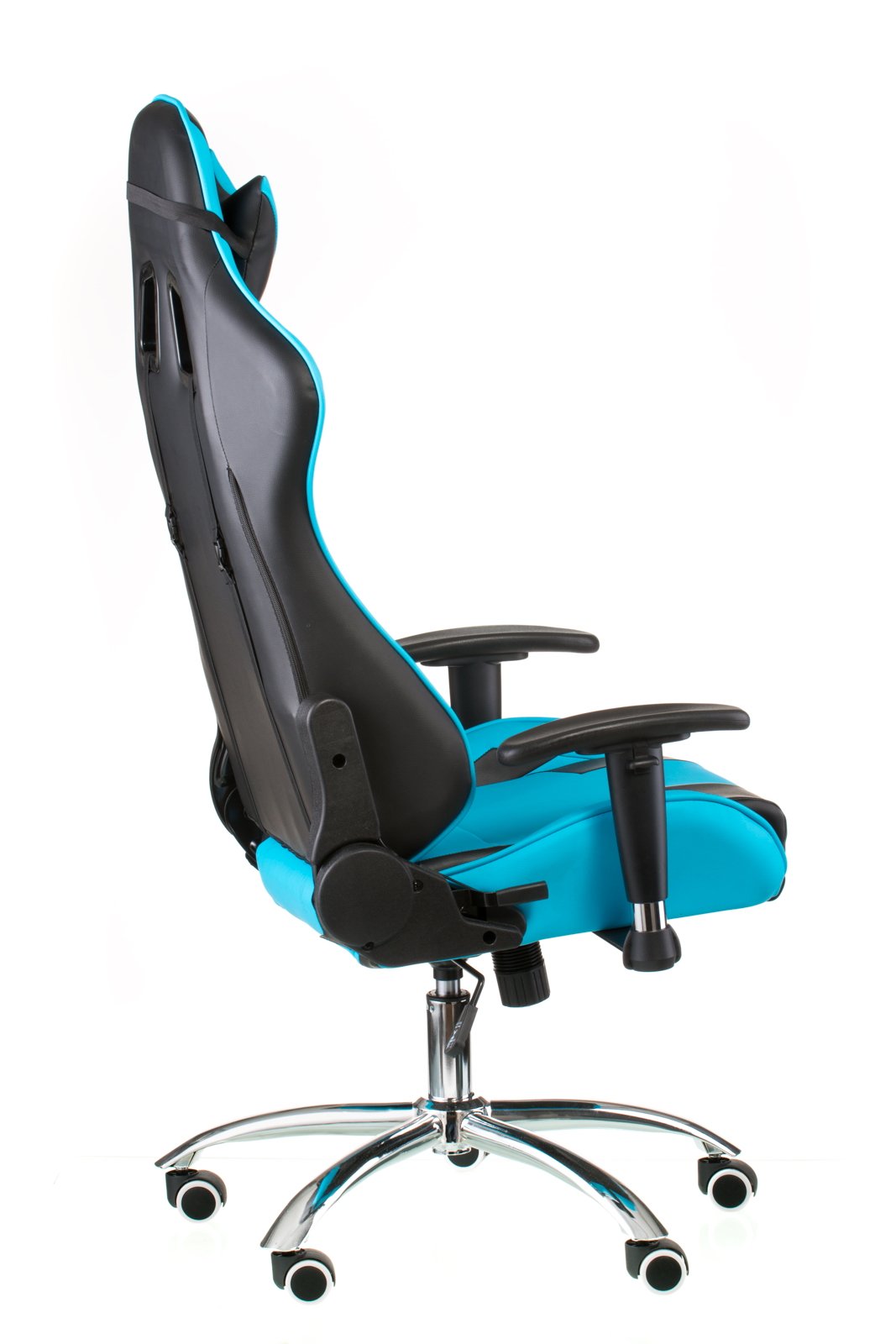 Геймерське крісло Special4you ExtremeRace чорне з синім (E4763) - фото 5