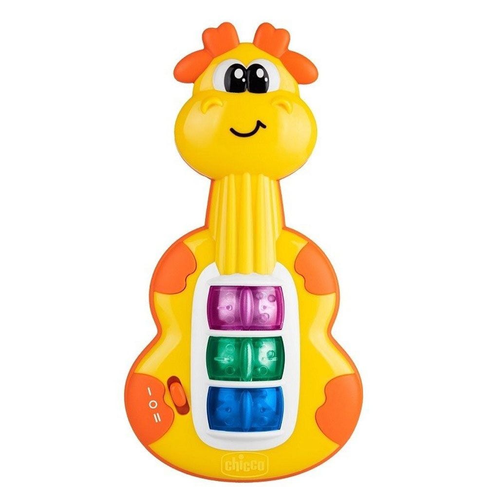Іграшка музична Chicco Міні гітара, зі світловими ефектами, жовтий (11160.00) - фото 1