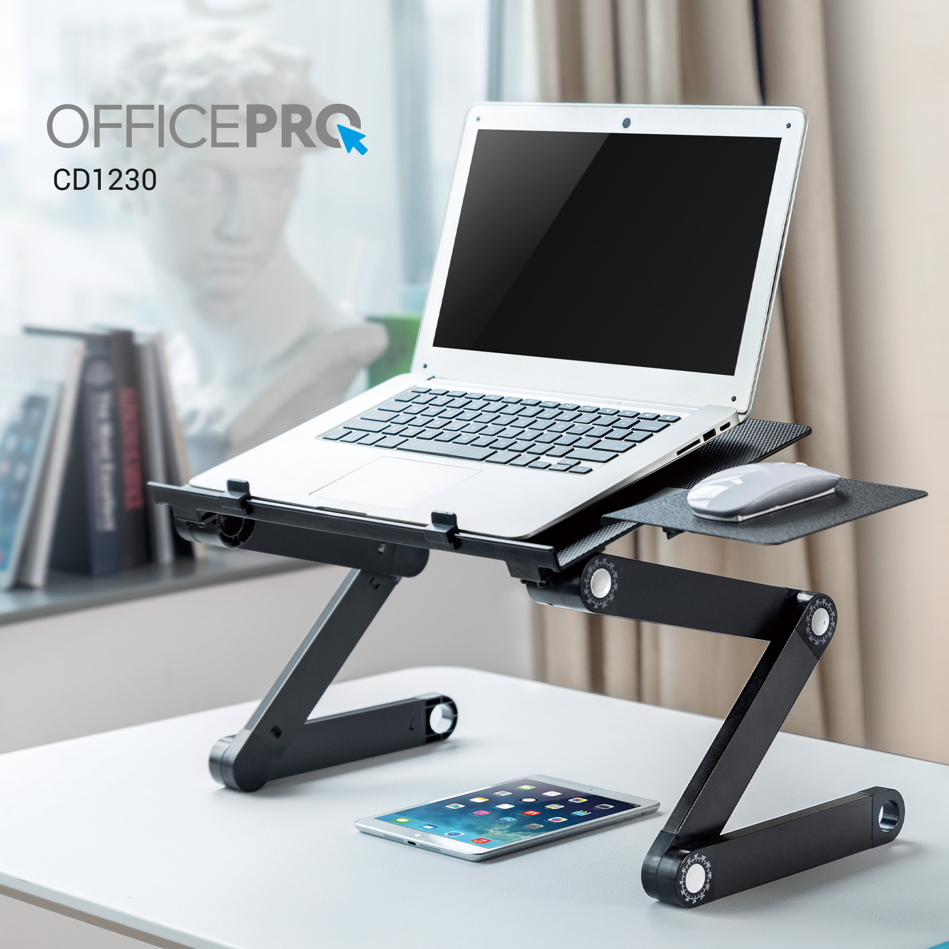 Охолоджуючий столик для ноутбука OfficePro Black (CD1230) - фото 18