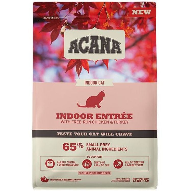 Сухой корм для домашних кошек Acana Indoor Entree Cat, 1.8 кг - фото 1