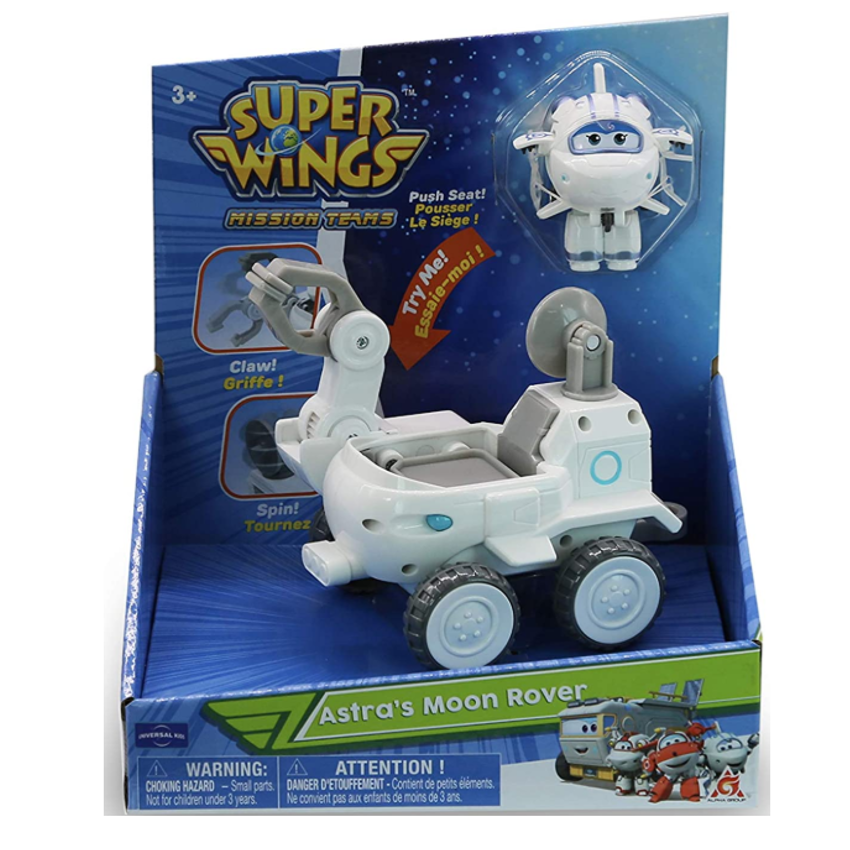 Игровой набор Super Wings Mission Teams Лунный автомобиль Астры (EU730844) - фото 7