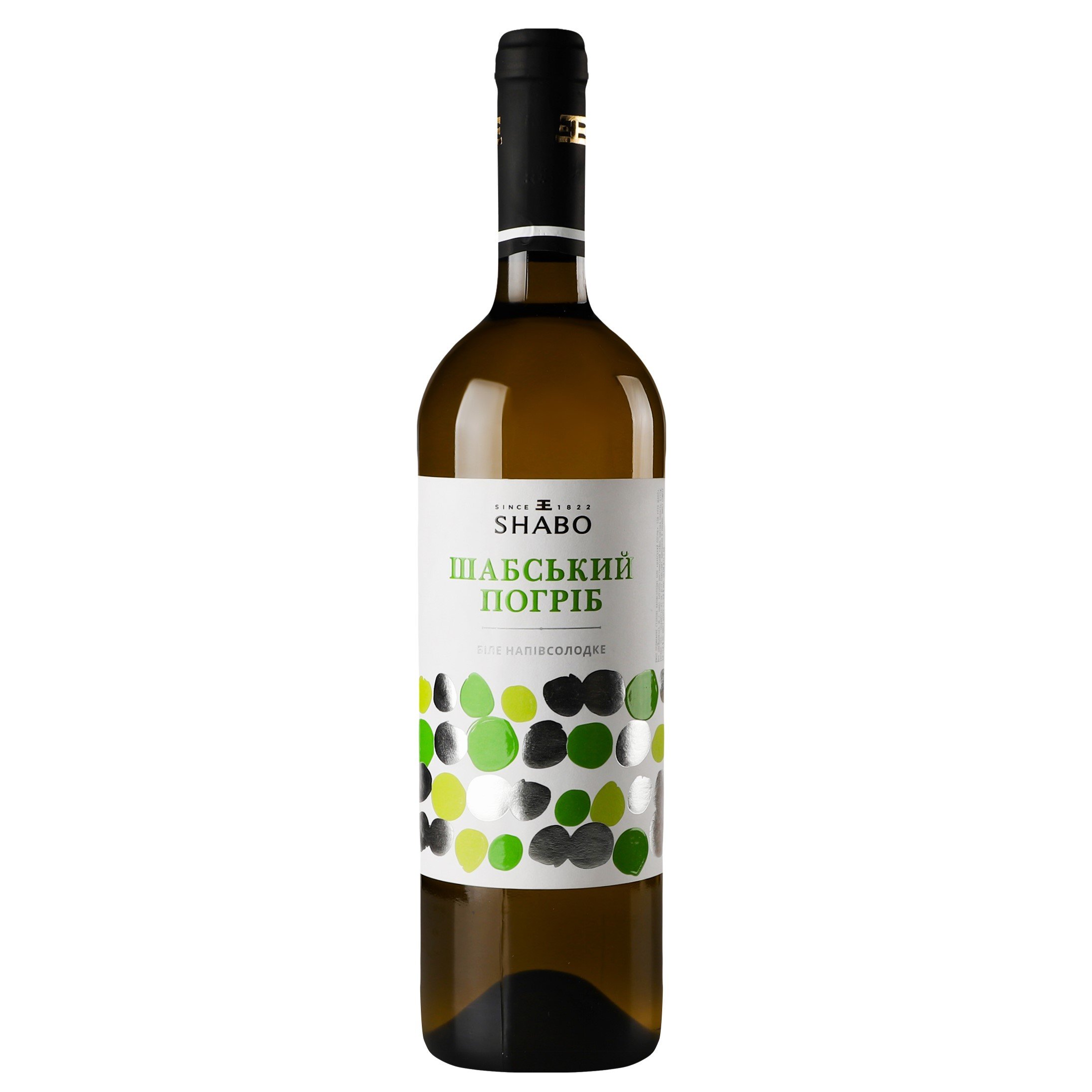 Вино Shabo Classic Шабський льох, біле, напівсолодке, 9-13%, 0,75 л (612026) - фото 1