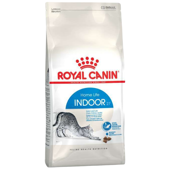 Сухой корм с птицей для домашних кошек Royal Canin Indoor, 4 кг (25290409) - фото 1