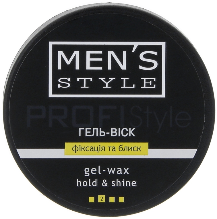 Гель-віск ProfiStyle Men's Style Фіксація і блиск 80 мл - фото 2