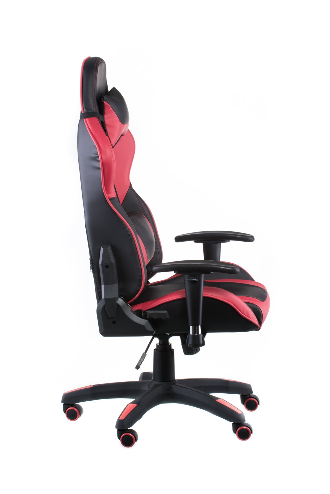 Геймерське крісло Special4you ExtremeRace чорне з красним (E4930) - фото 4