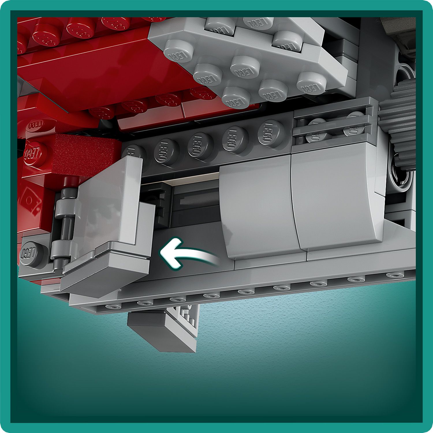 Конструктор LEGO Star Wars Джедайський шатл Т-6 Асокі Тано, 601 деталь (75362) - фото 6
