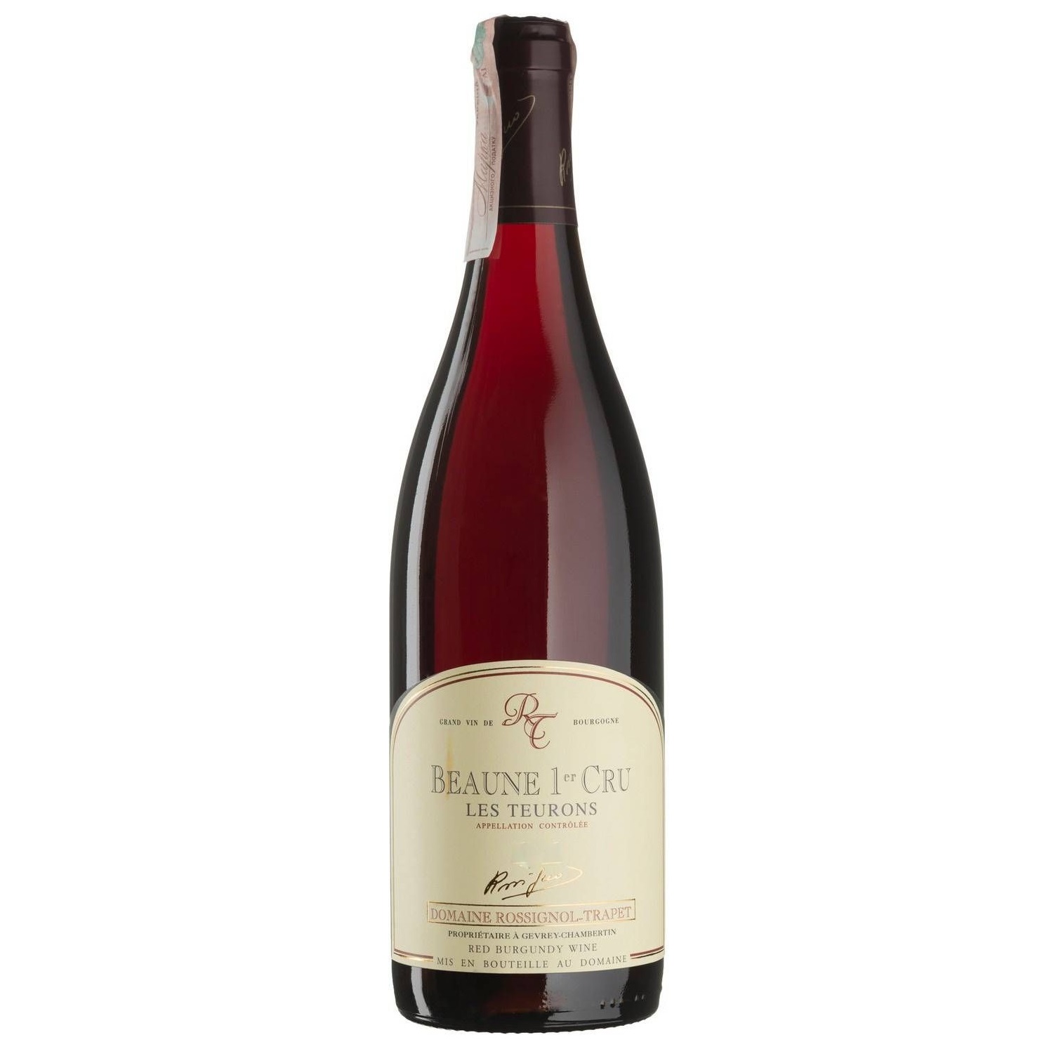 Вино Domaine Rossignol Trapet Beaune Premier Cru Les Teurons 2020, красное, сухое, 0,75 л (W5868) - фото 1