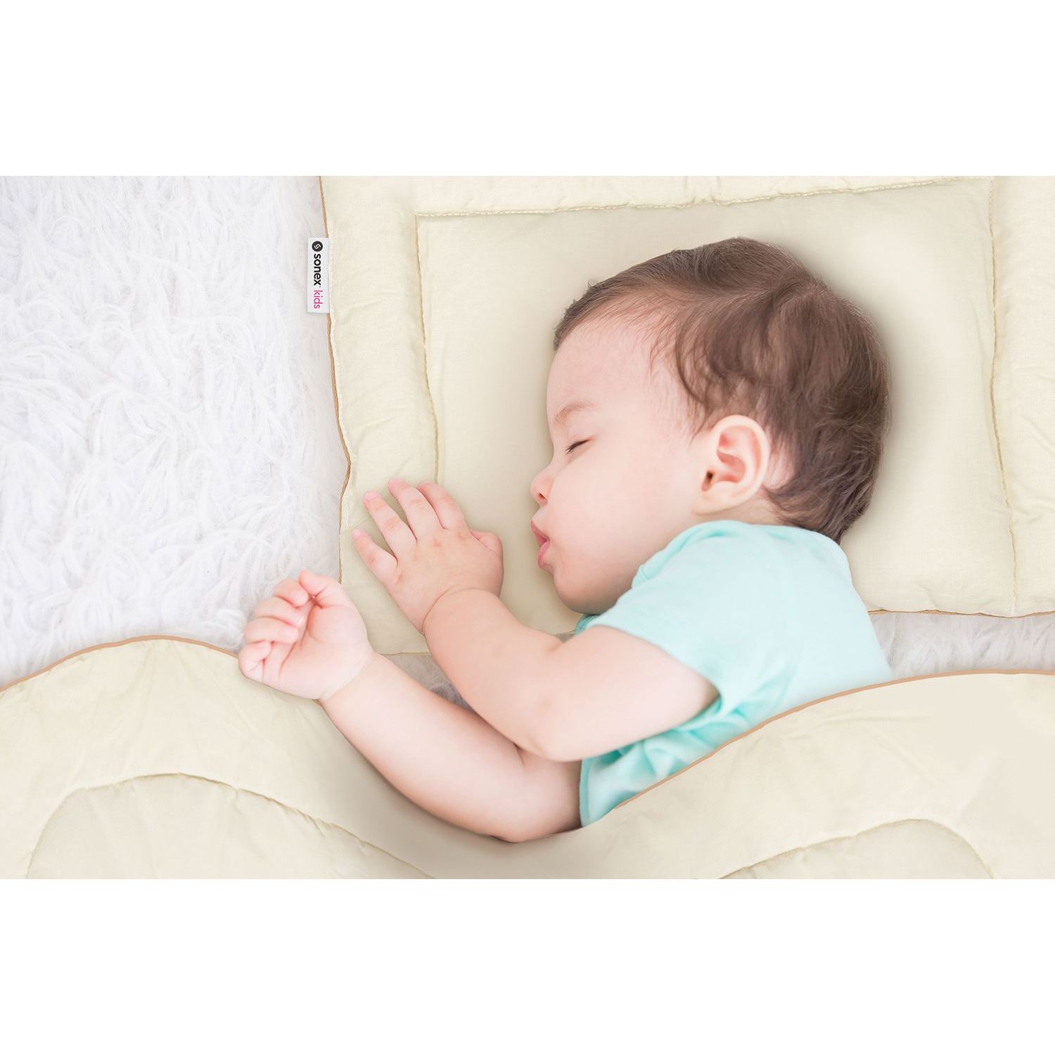 Набор детский Sonex Bamboo Baby: одеяло 110х140 см + подушка 40х55 см (SO102145) - фото 9