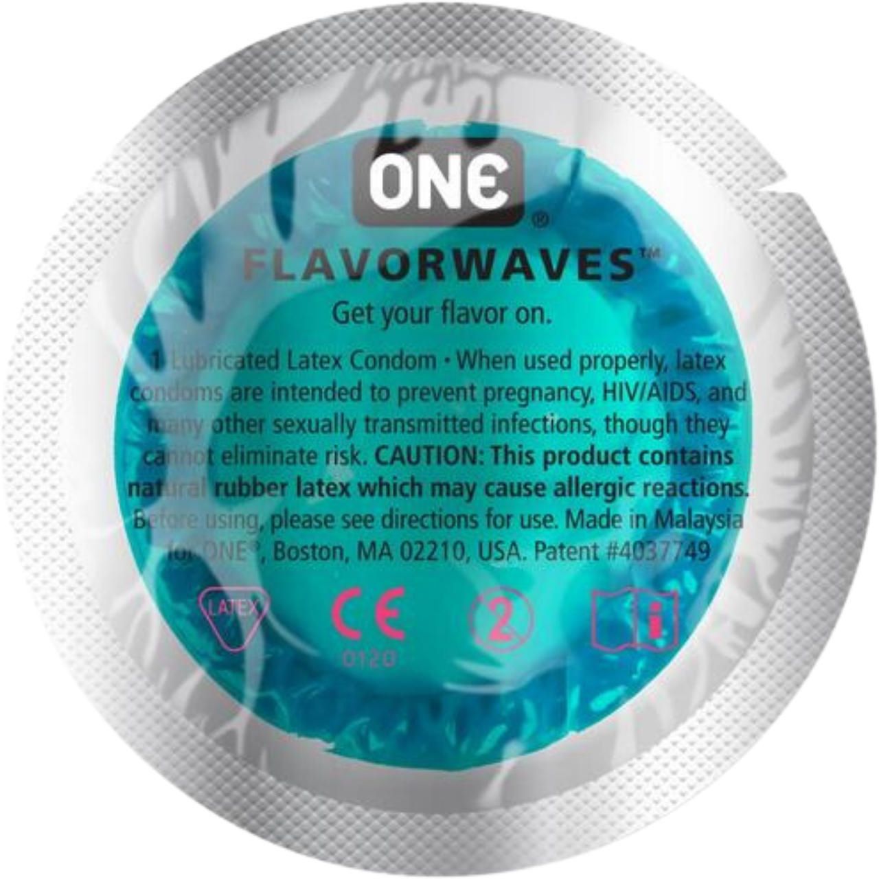 Презервативи One One Flavor Waves тропічний коктейль 3 шт. (ROZ6400230325) - фото 3