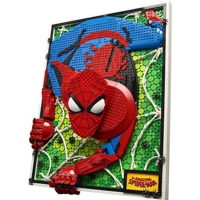 Конструктор LEGO ART Неймовірна Людина-Павук, 2099 деталей (31209) - фото 3