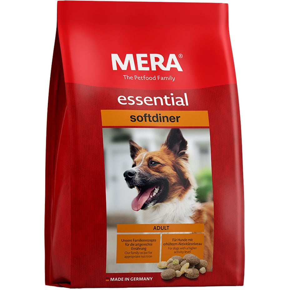 Сухий корм для собак із підвищеним рівнем активності Mera Essential Sofdiner 12.5 кг - фото 1