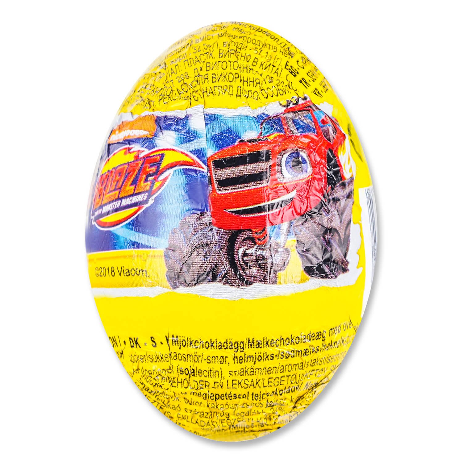 Яйцо шоколадное Nickelodeon Вспыш с сюрпризом, 20 г (745930) - фото 1