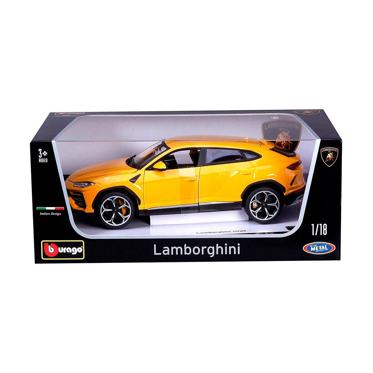 ​Автомодель Bburago Lamborghini Urus жовтий (18-11042Y) - фото 9