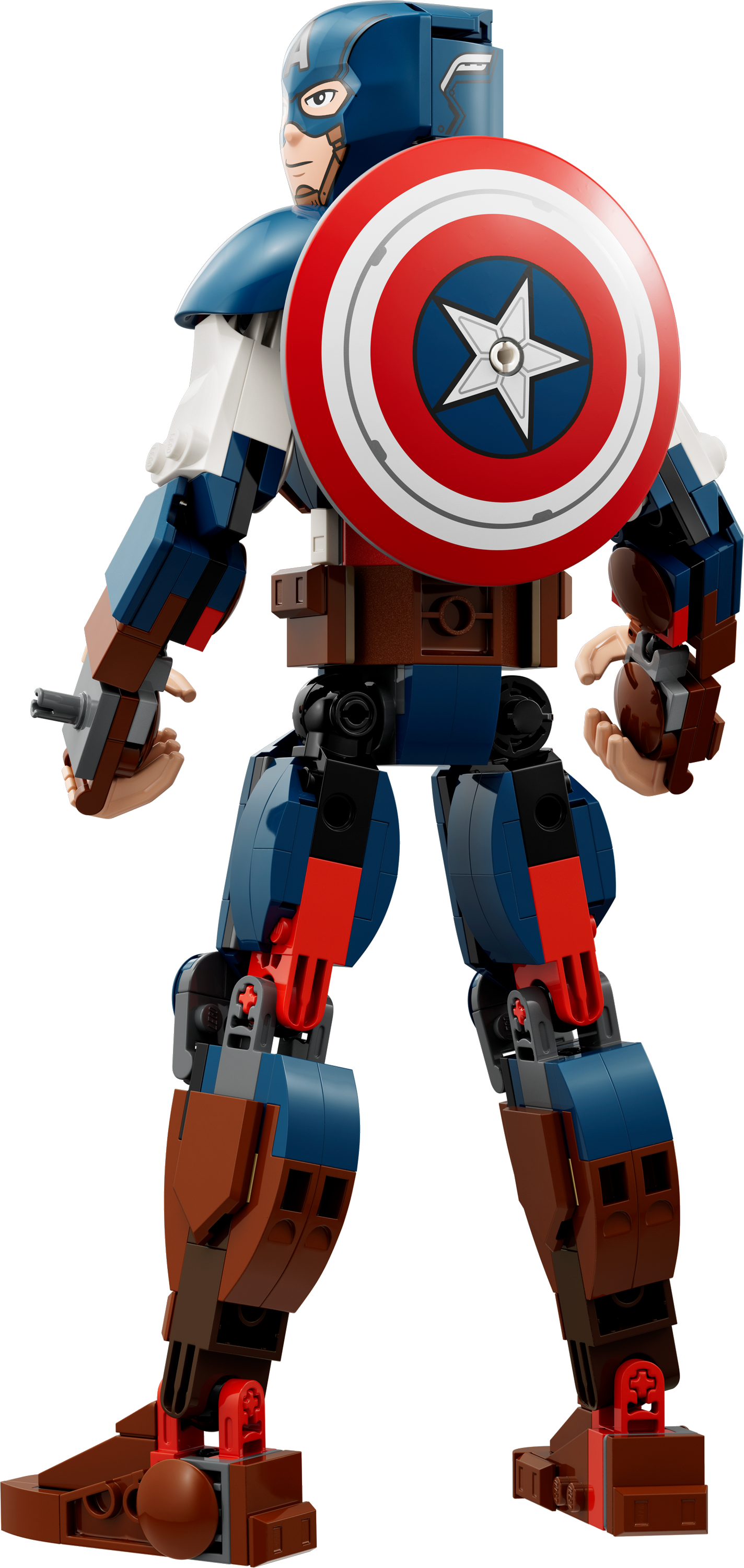 Конструктор LEGO Marvel Фигурка Капитана Америка для сборки, 310 деталей (76258) - фото 2