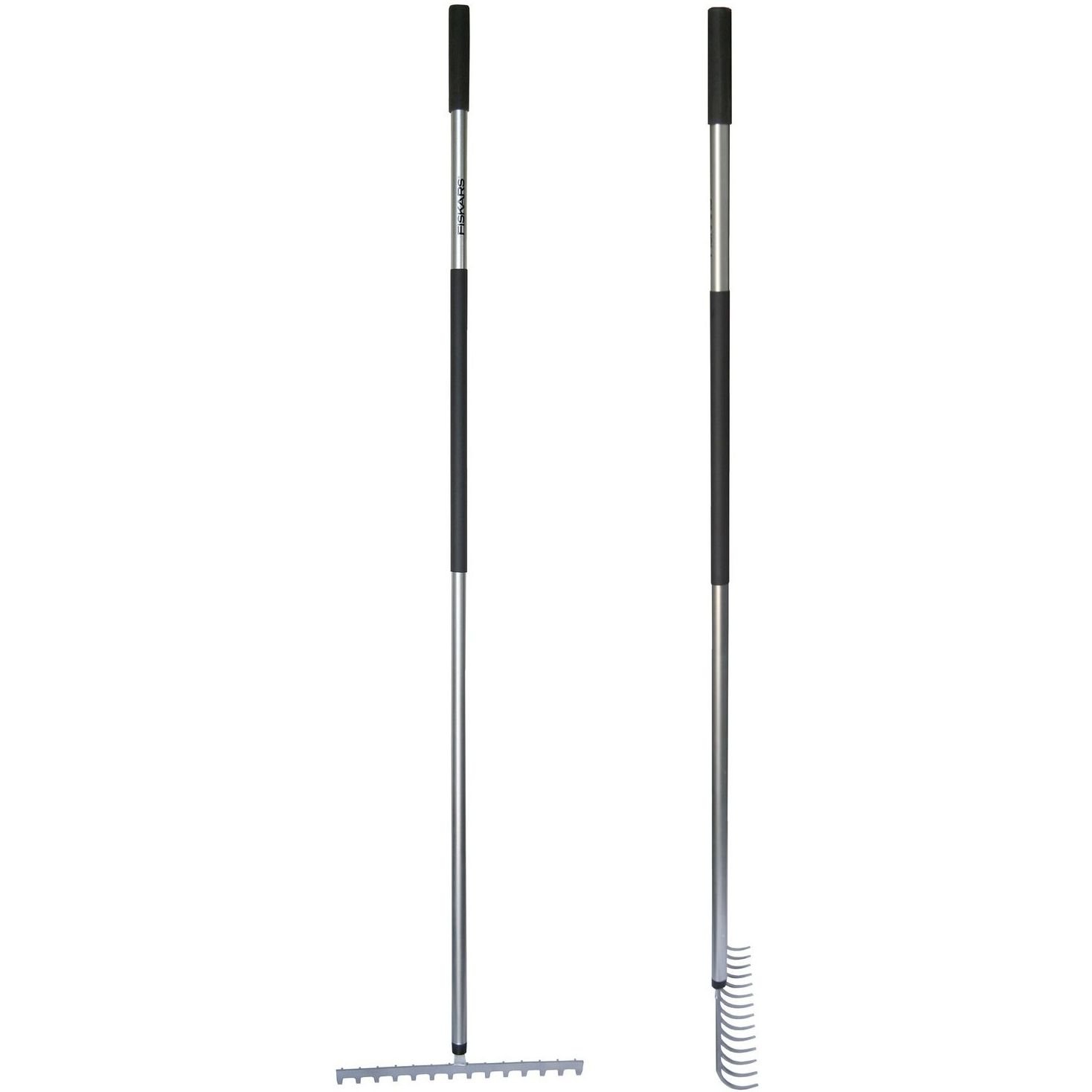 Граблі універсальні Fiskars Ergonomic, полегшені, 35,8 см, 154 см (1000652) - фото 4