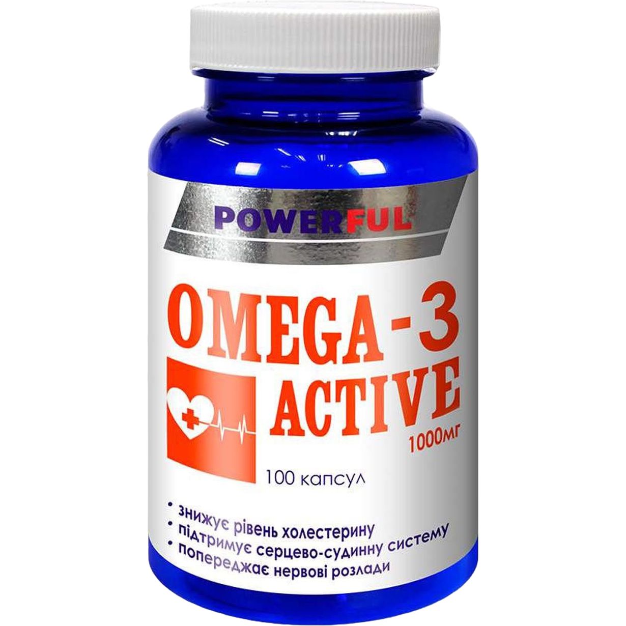 Omega-3 Active Powerful 1000 мг 100 капсул - фото 1