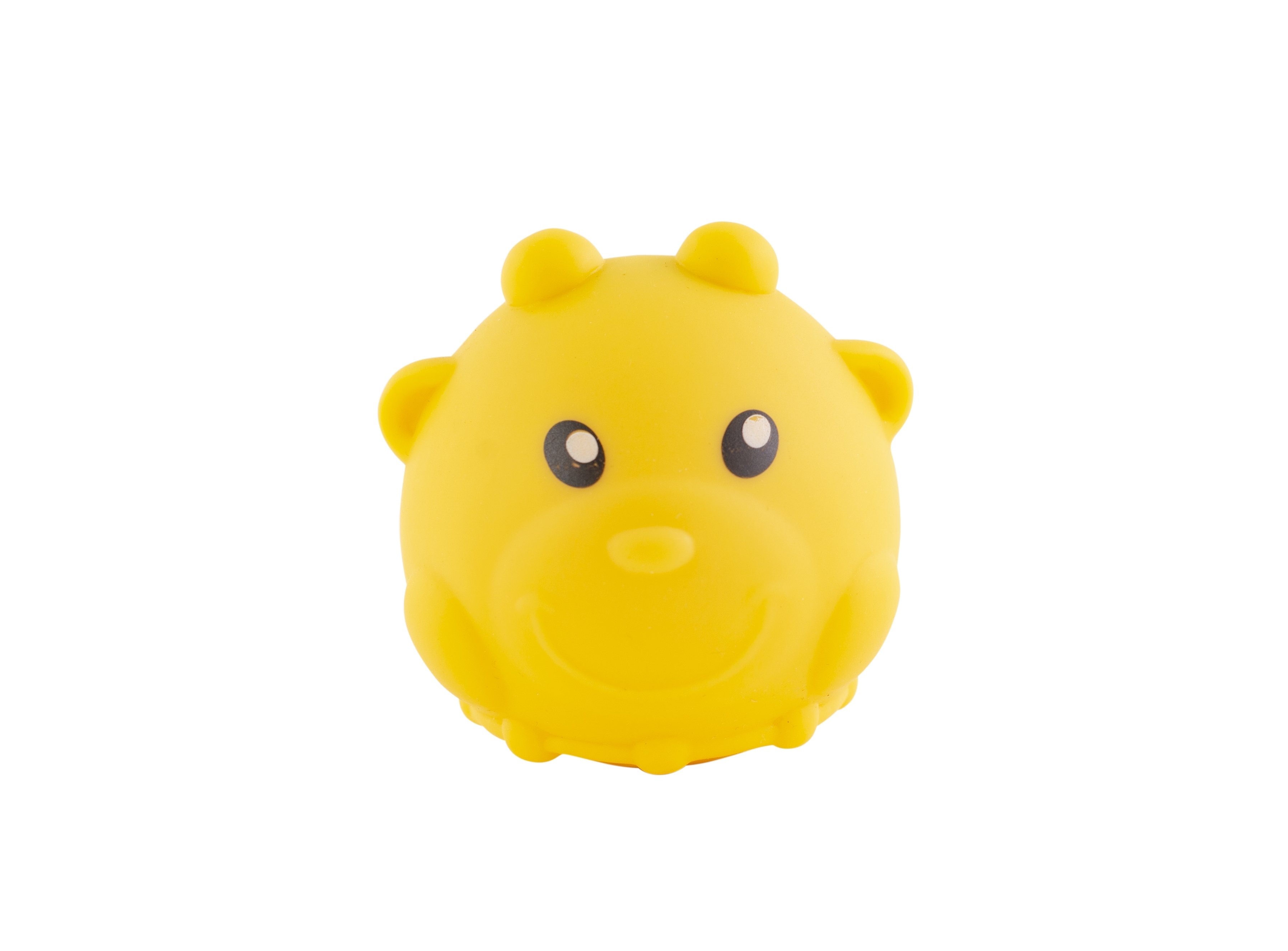 Іграшка для ванної Baby Team Звірятко, зі звуком, жовтий (8745_желтая_зверушка) - фото 1