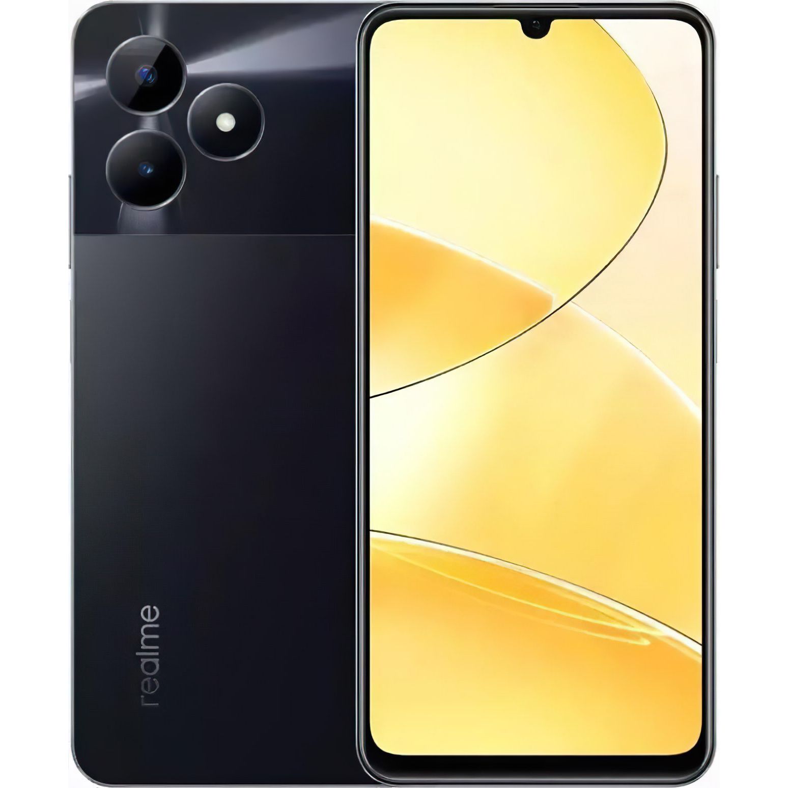 Смартфон Realme C51 4/64Gb Mighty Black (UA UCRF) NFC - фото 1