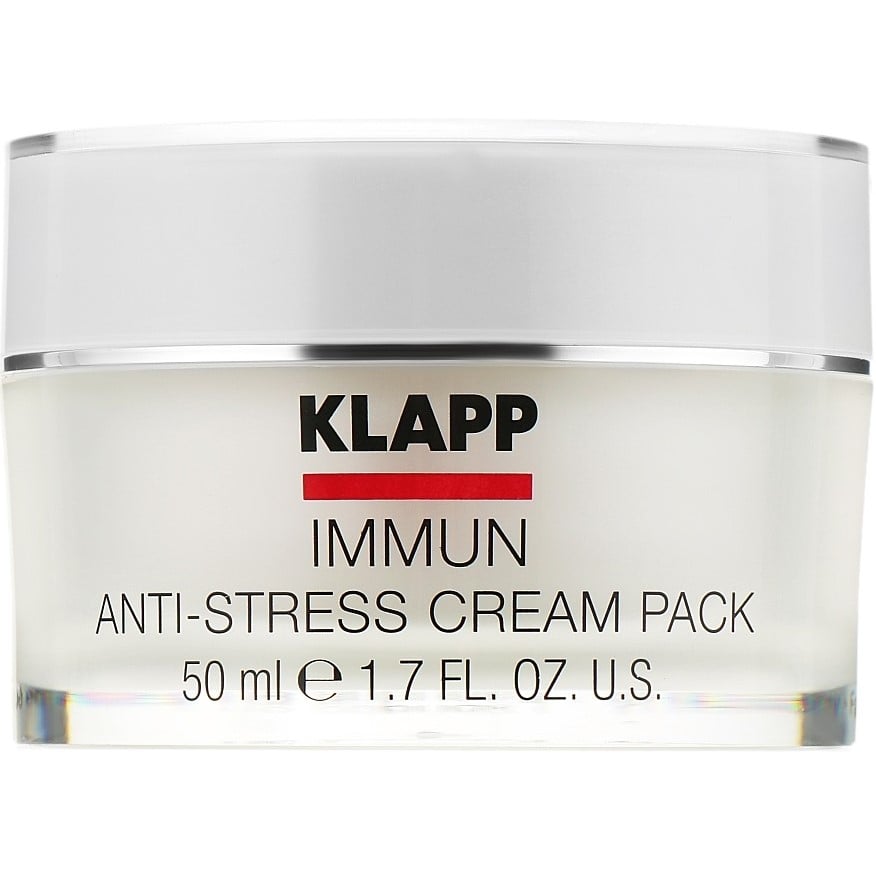 Крем-маска для лица Анти-стресс Klapp Immun Anti-Stress Cream Pack, 50 мл - фото 1
