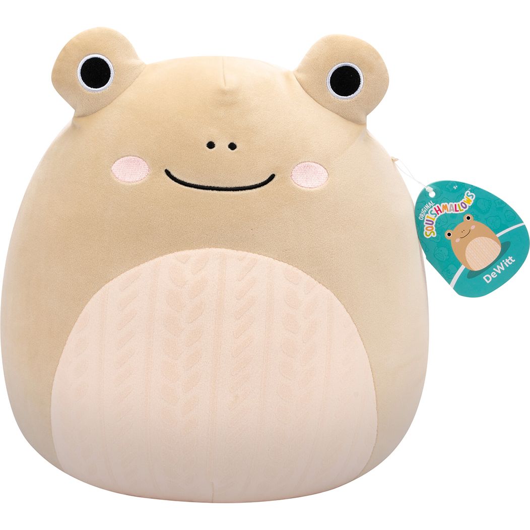 Мягкая игрушка Squishmallows Лягушка Де Витт 30 см (SQCR06687) - фото 7