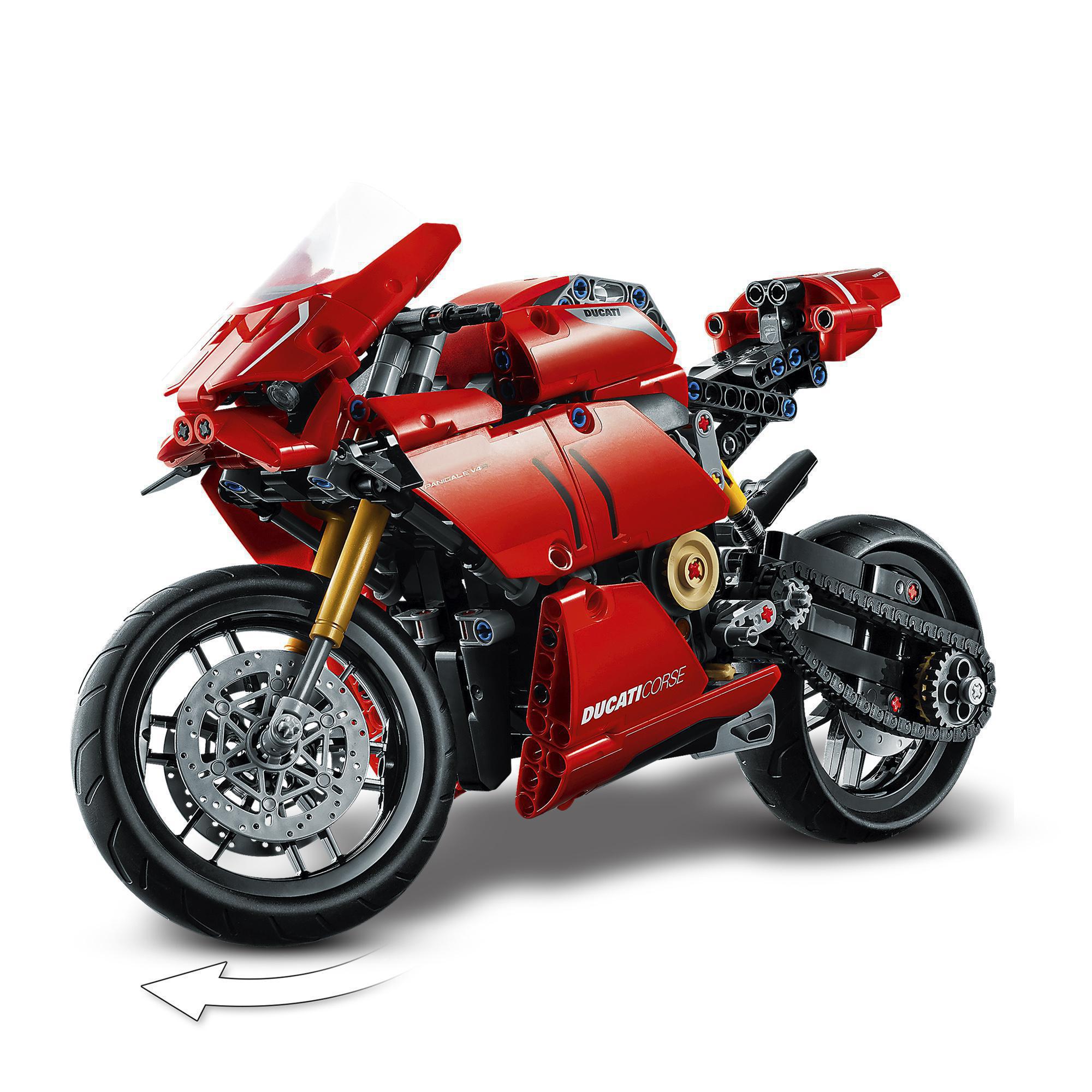 Конструктор LEGO Technic Ducati Panigale V4 R, 646 деталей (42107) - фото 7