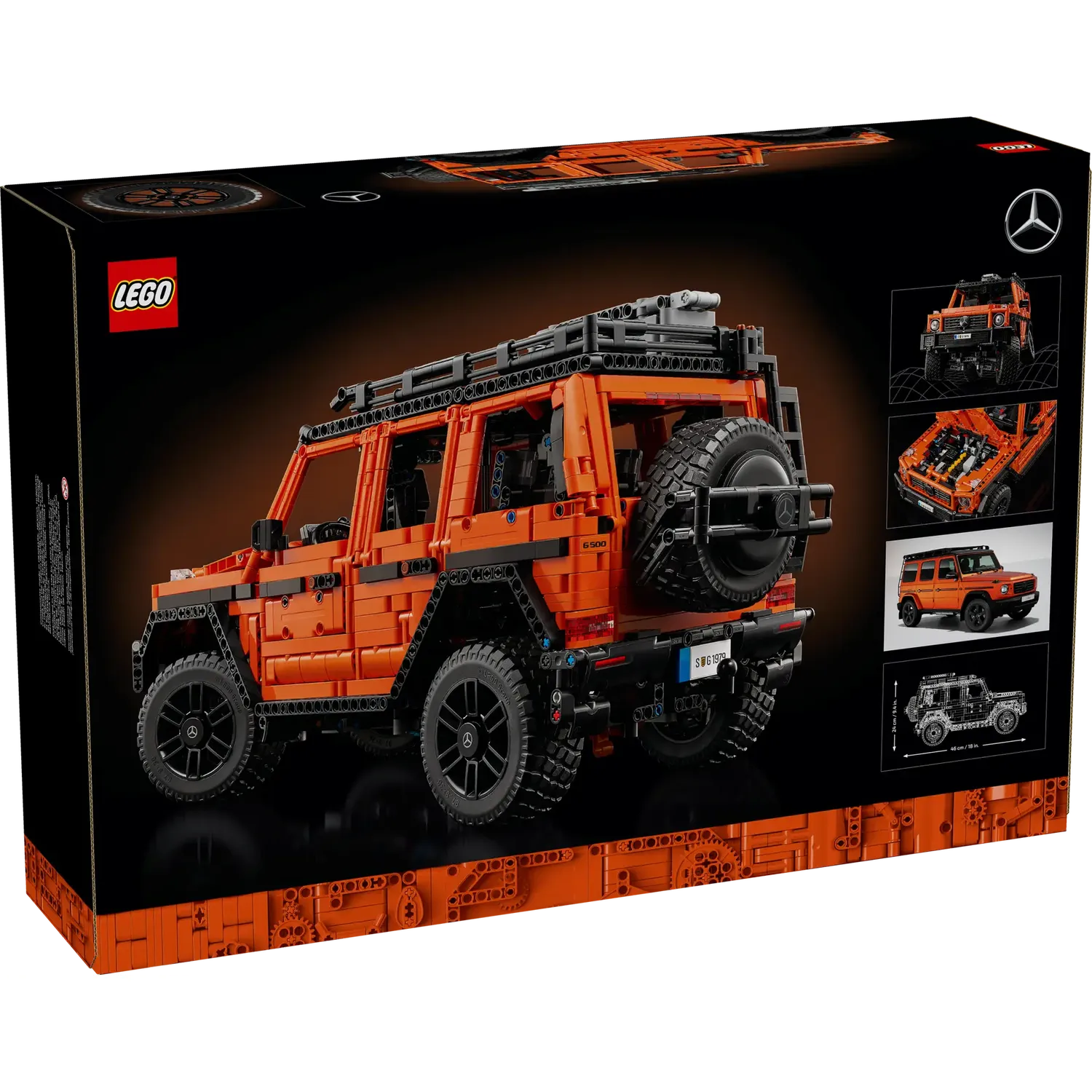 Конструктор LEGO Technic Mercedes-Benz G 500 PROFESSIONAL Line 2891 деталь (42177) - фото 9