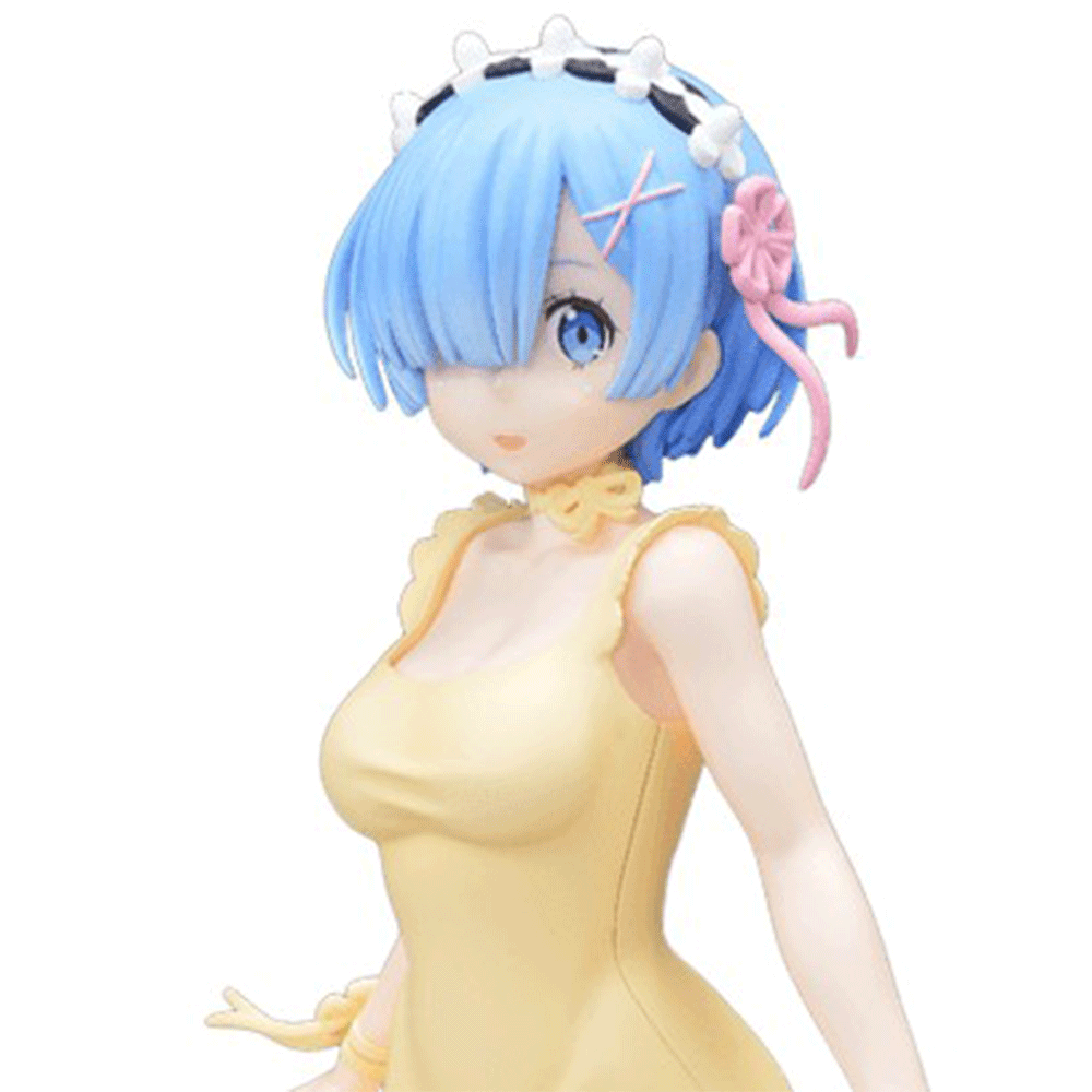 Фигурка Sega Жизнь в альтернативном мире с нуля Рэм Re:Zero Rem Yellow Sapphire 23 см S RZ R YS - фото 3