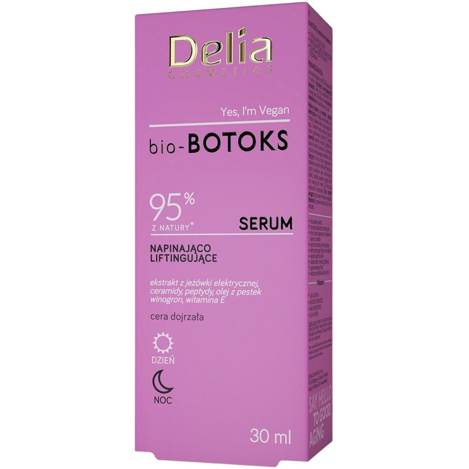 Сироватка-ліфтинг для обличчя, шиї та декольте Delia Cosmetics bio-BOTOKS Firming & Lifting Serum 30 мл - фото 2