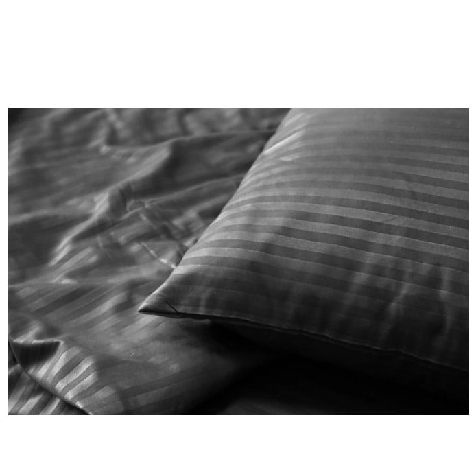 Комплект постельного белья LightHouse Stripe Аnthracite, 215х160 см, полуторный, синий (605122) - фото 5