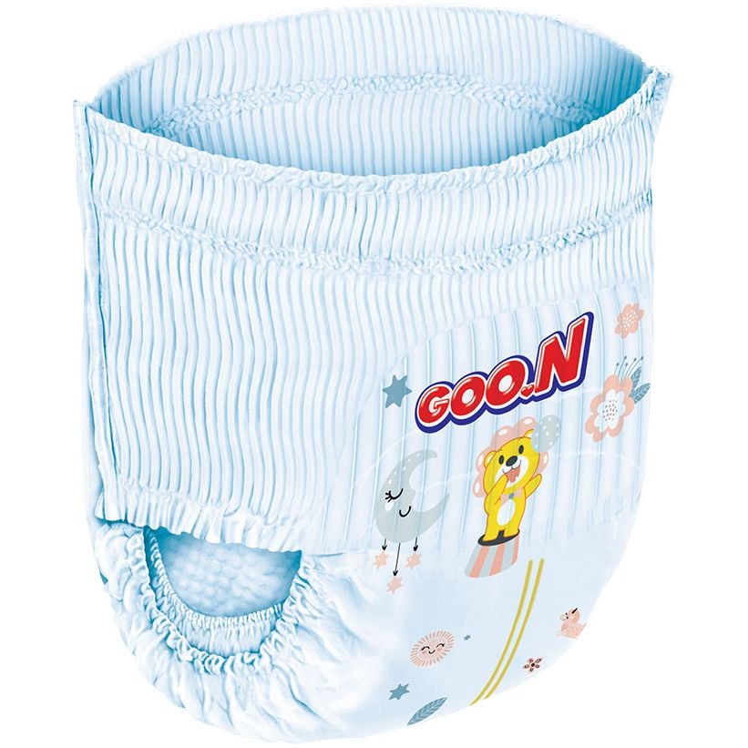 Підгузки-трусики Goo.N Premium Soft 5 (12-17 кг), 72 шт. (2 уп. х 36 шт.) - фото 3