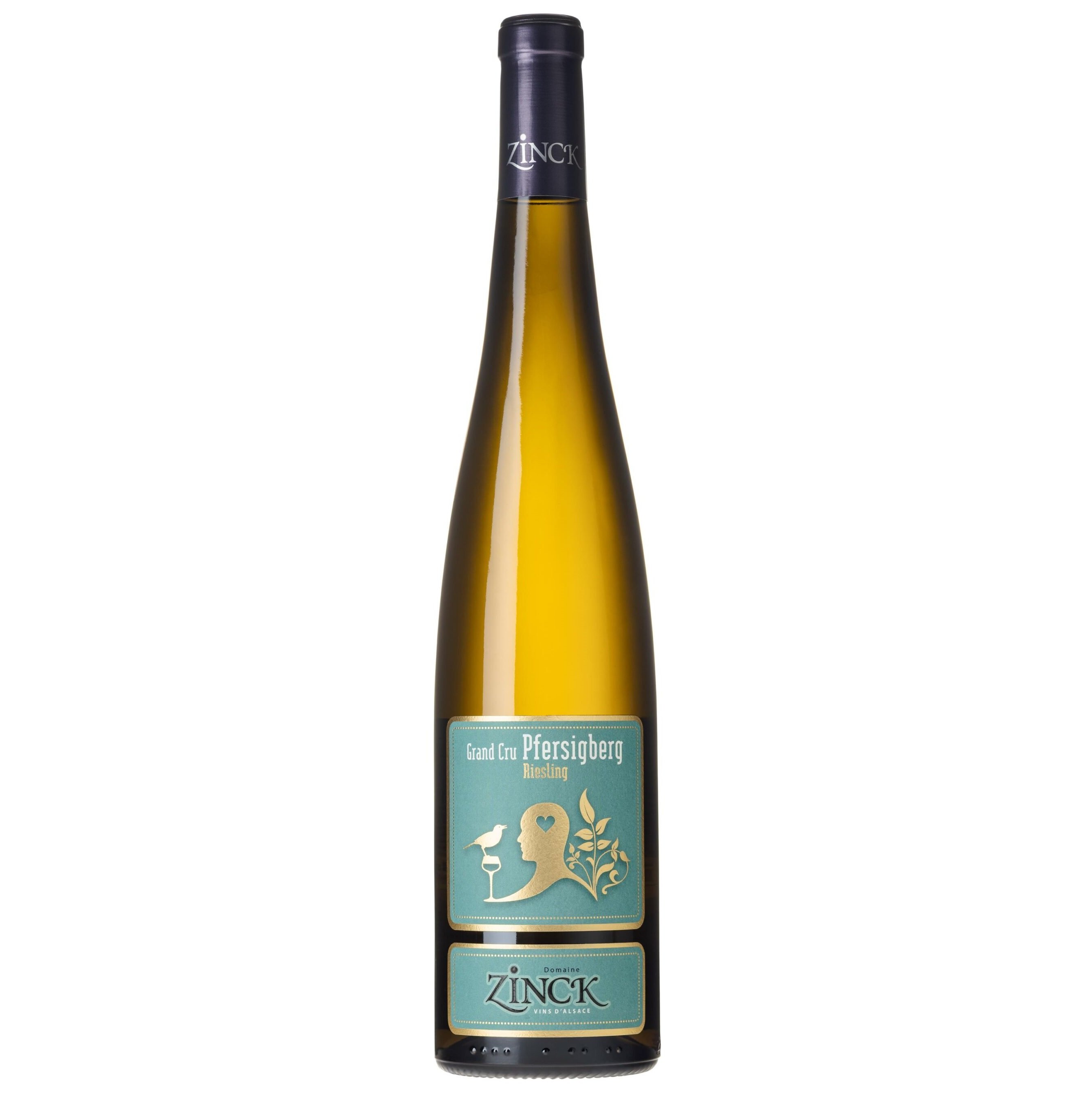 Вино Vins Zinck Sarl Riesling Grand Cru Pfersigberg, белое, сухое, 0,75 л - фото 1