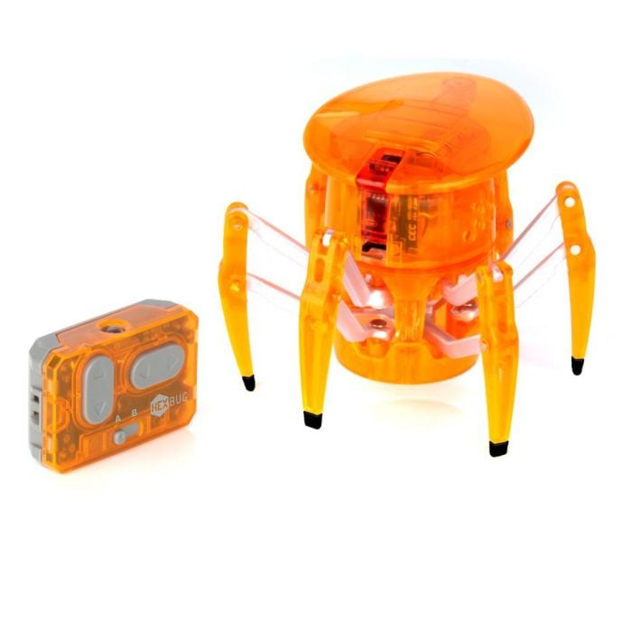 Нано-робот Hexbug Spider, на ИК-управлении, оранжевый (451-1652_orange) - фото 1