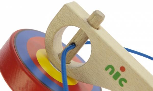 Развивающая игрушка NIC Юла, красный (NIC1582) - фото 3