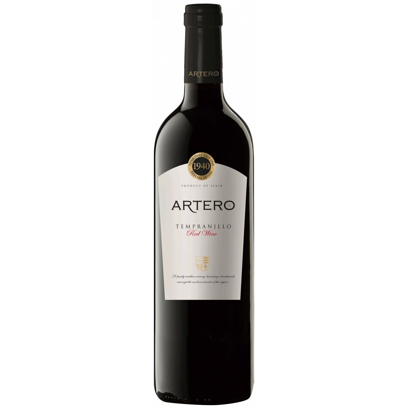 Вино Artero Tempranillo La Mancha D.O. червоне сухе 0.75 л - фото 1