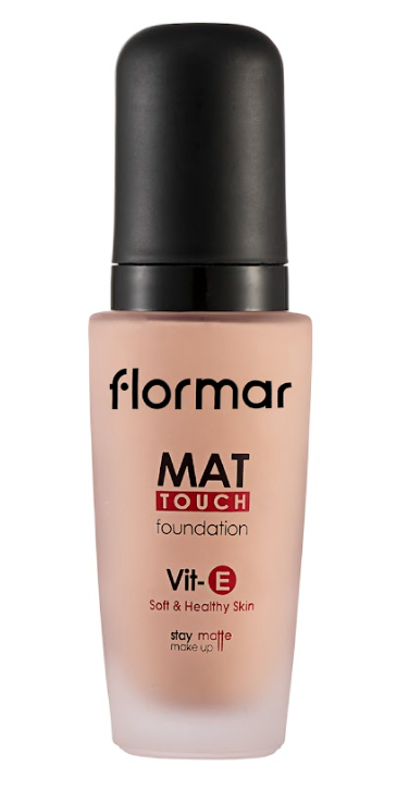Тональная основа Flormar Mat Touch, тон 313 (Medium Beige), 30 мл (8000019544843) - фото 1