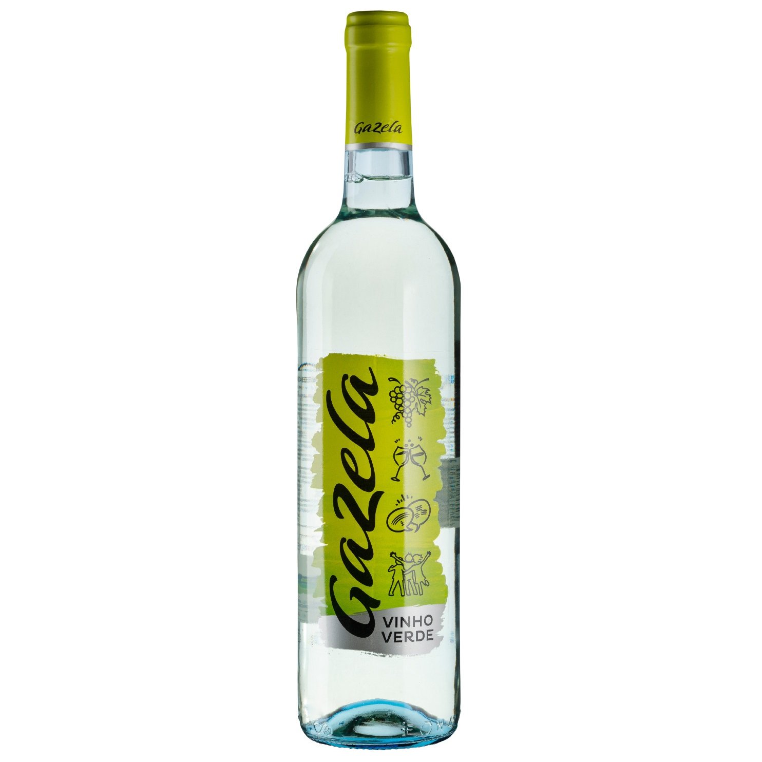 Вино Gazela Vinho Verde, біле, напівсухе, 8,5%, 0,75 л (2775) - фото 1