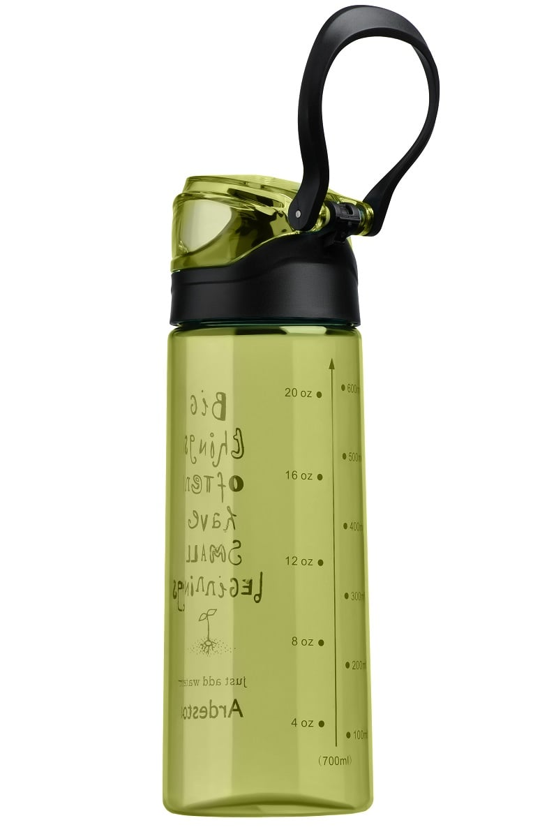 Пляшка для води Ardesto Big Things, 0,7 л, салатовий (AR2206PG) - фото 2