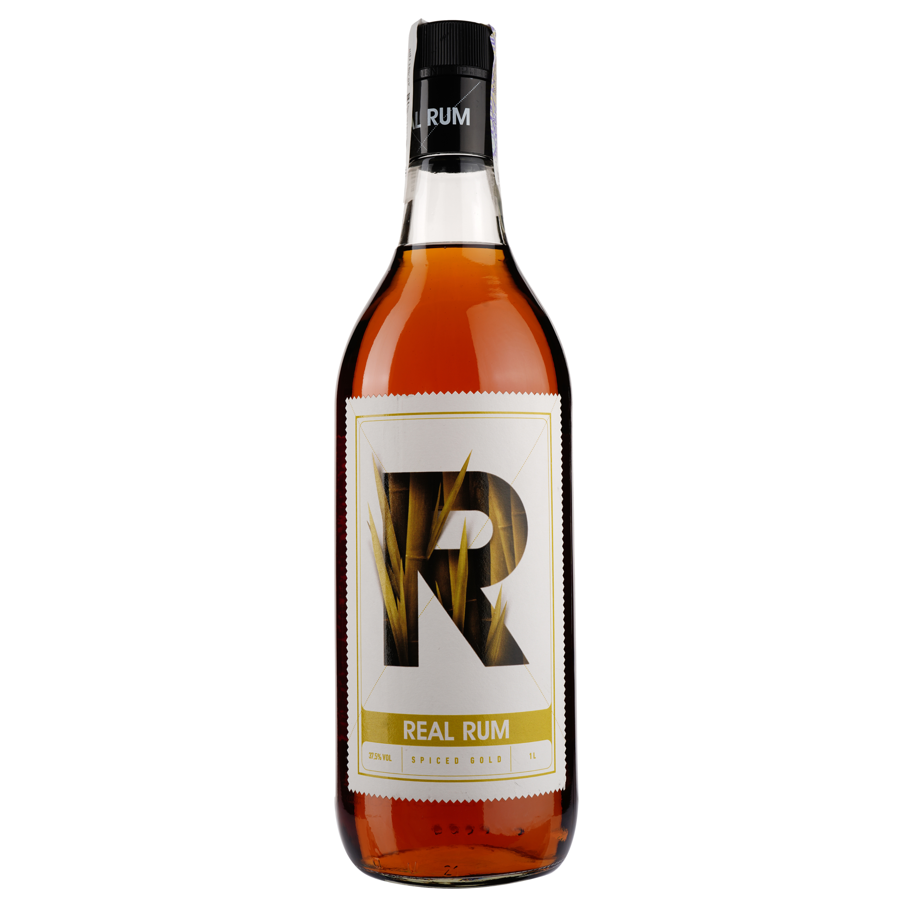 Алкогольный напиток Real Rum Spiced, 37,5%, 1 л - фото 1