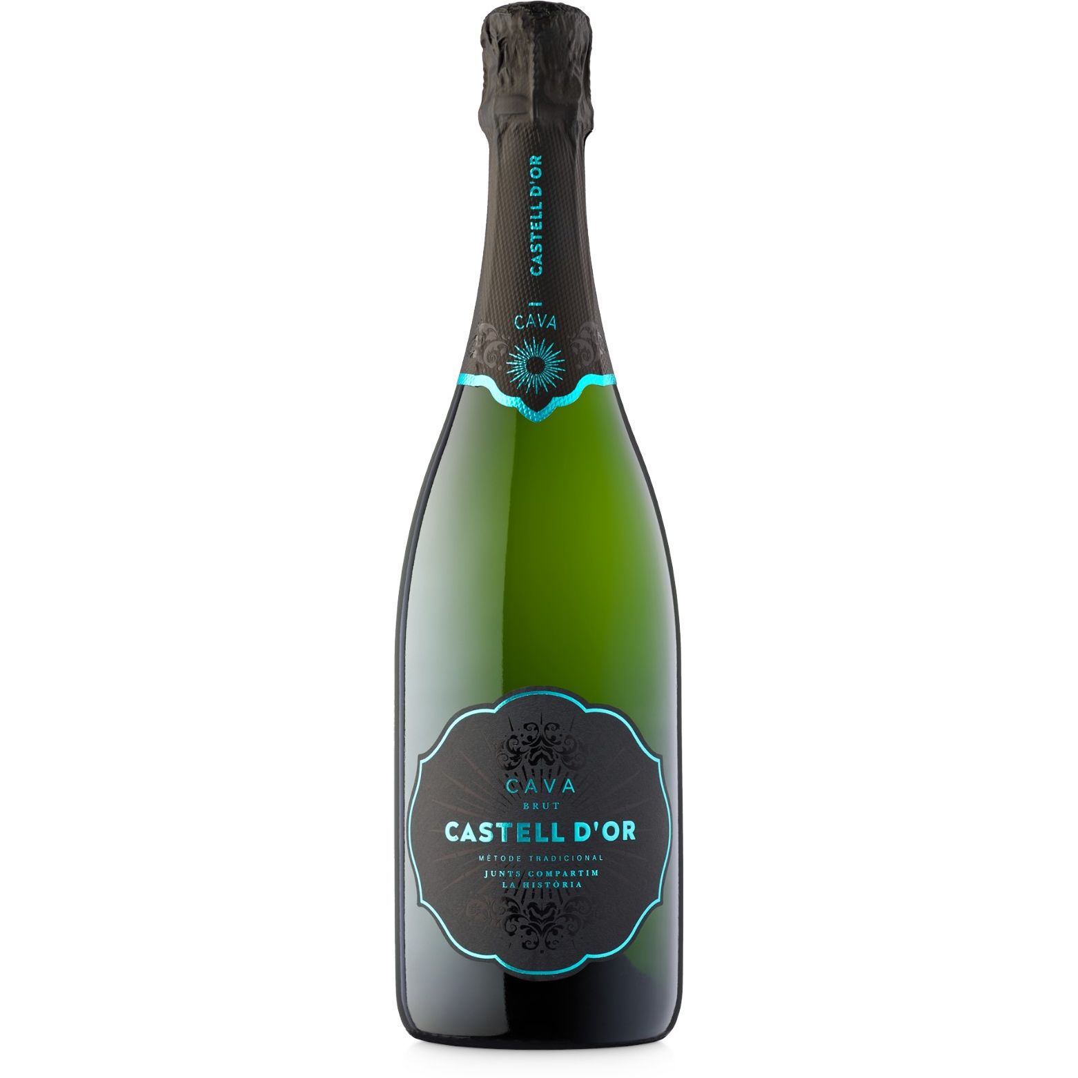 Вино ігристе Castell d’Or Cava Brut біле брют 0.75 л - фото 1