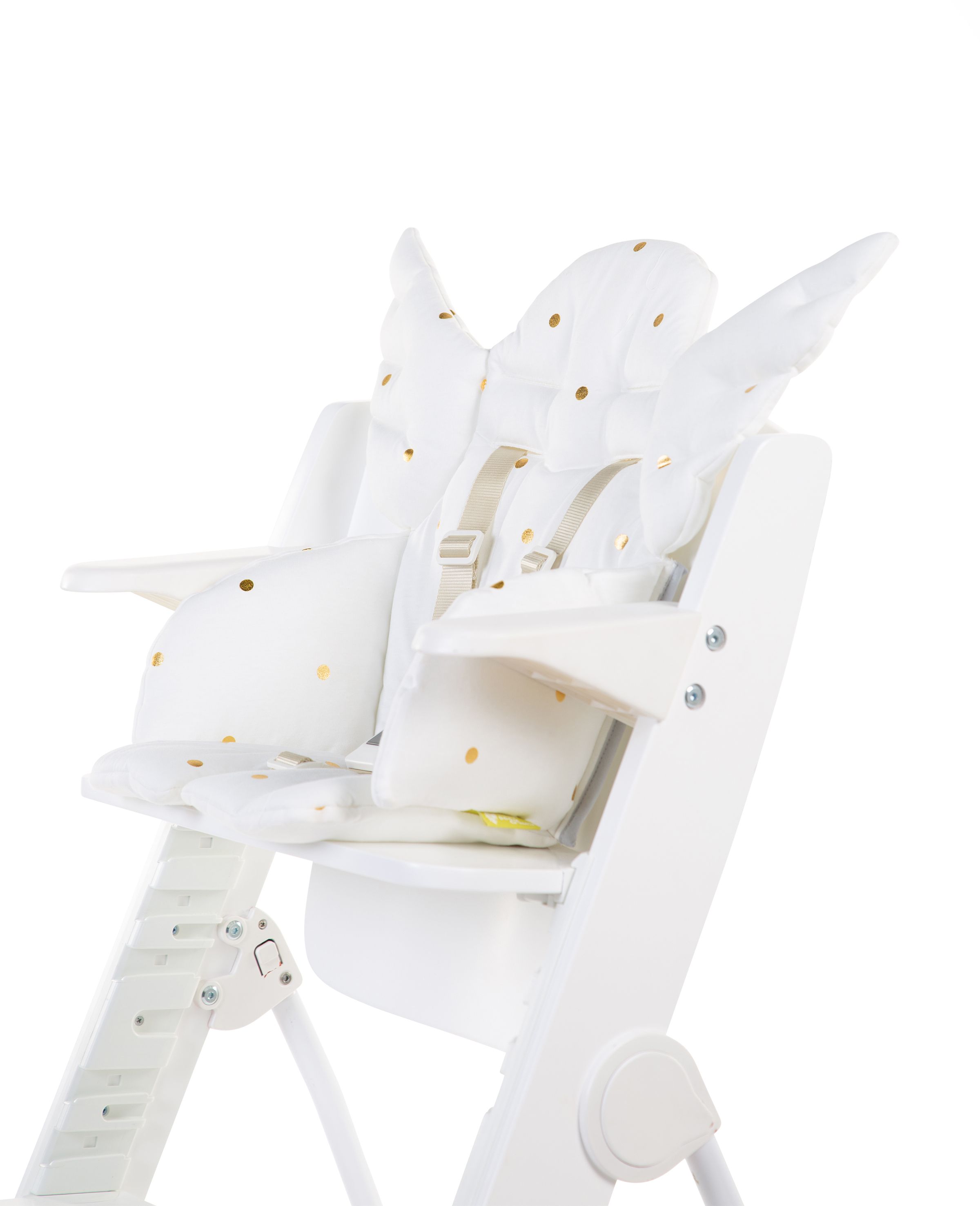 Универсальная подушка к стулу для кормления Childhome, ангел с золотыми точками (CCASCGD) - фото 2