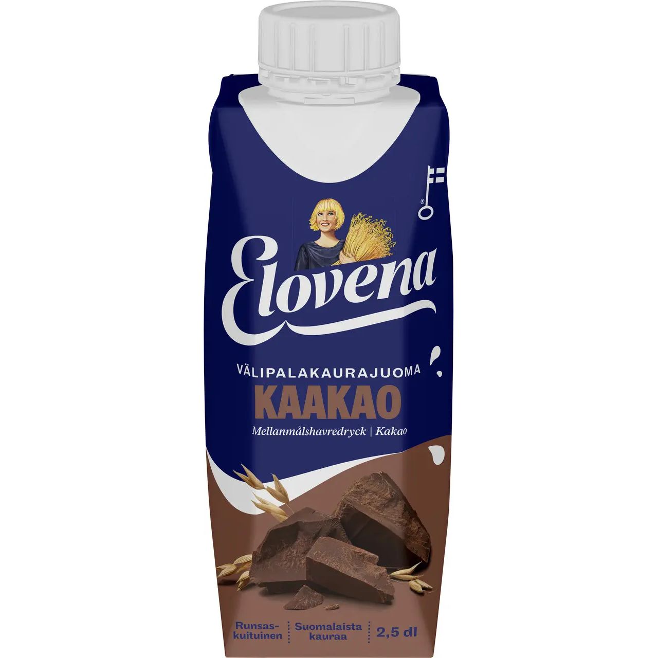 Вівсяний напій Elovena Kaakao з шоколадом 250 мм - фото 1