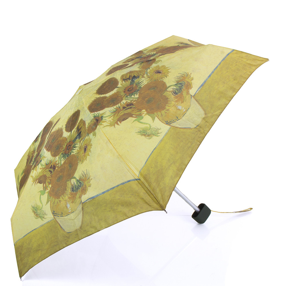 Жіноча складана парасолька механічна Fulton 86 см жовта - фото 2