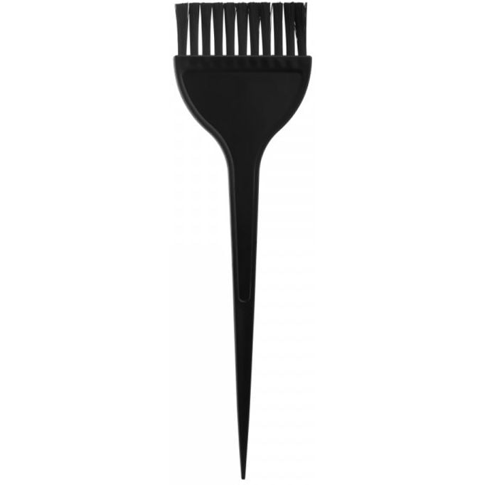 Пензлик для фарбування волосся SPL, вузький, чорний - фото 1