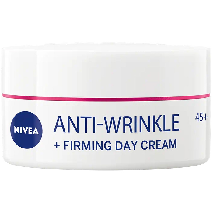 Денний крем проти зморщок + пружність Nivea Anti-wrinkle Firming 45+ 50 мл - фото 2