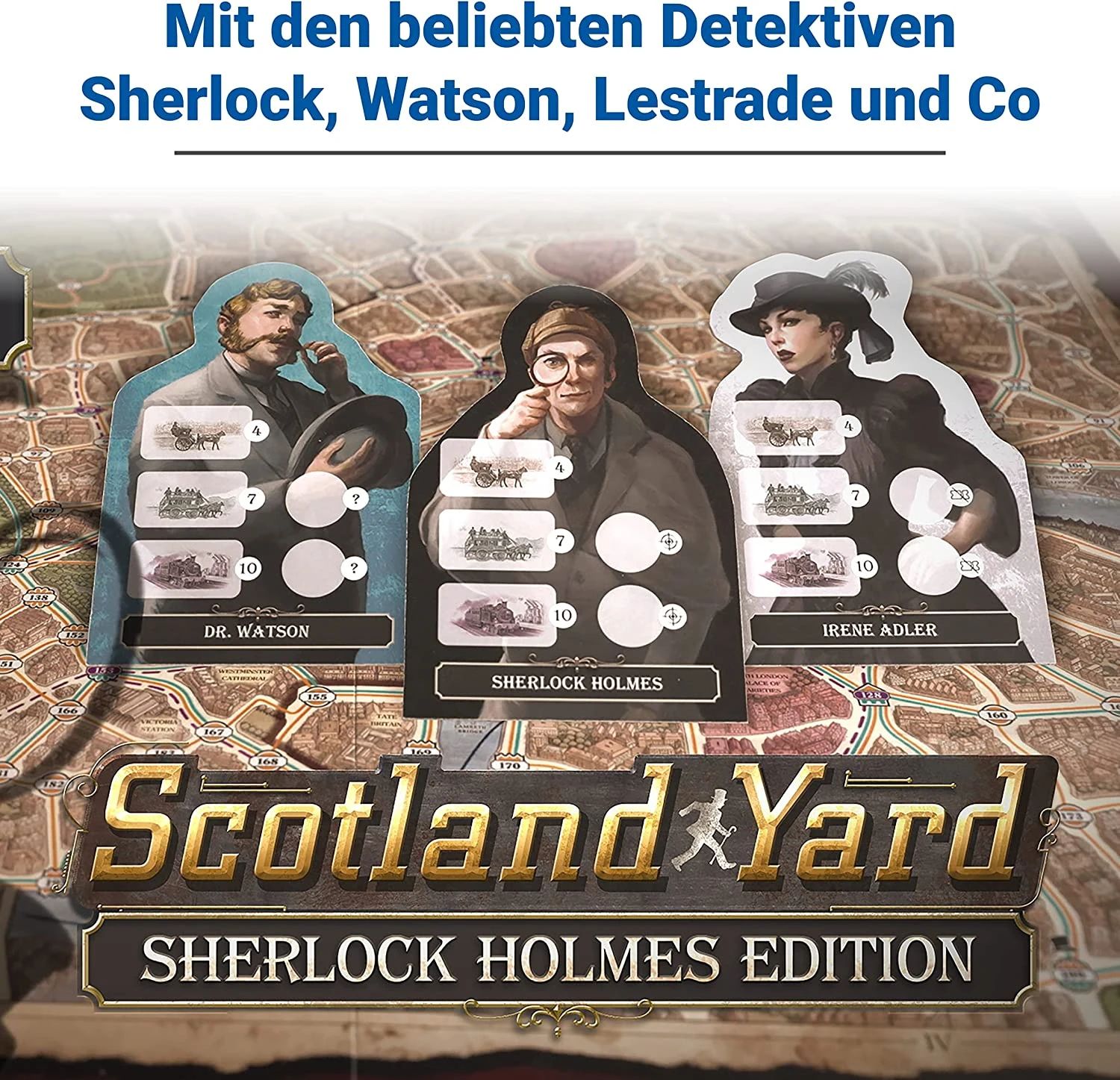 Настольная игра Ravensburger Scotland Yard Sherlock Holmеs (27344) - фото 4