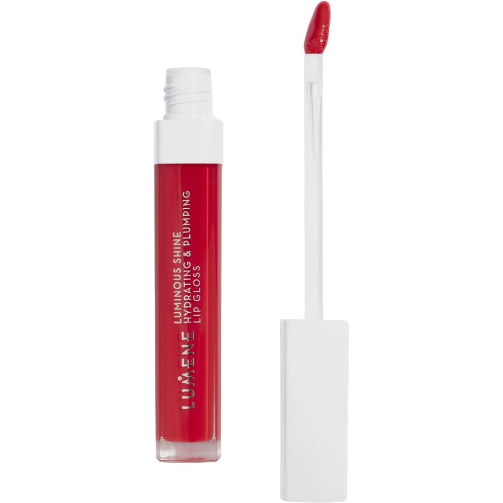 Блиск для губ Lumene Luminous Shine Hydrating & Plumping Lip Gloss відтінок 8 (Intense red) 5 мл (8000018914317) - фото 3