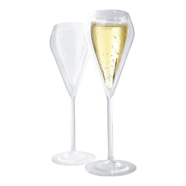 Набор бокалов для шампанского Vin Bouquet Термос, 2 шт (FIA 363) - фото 3