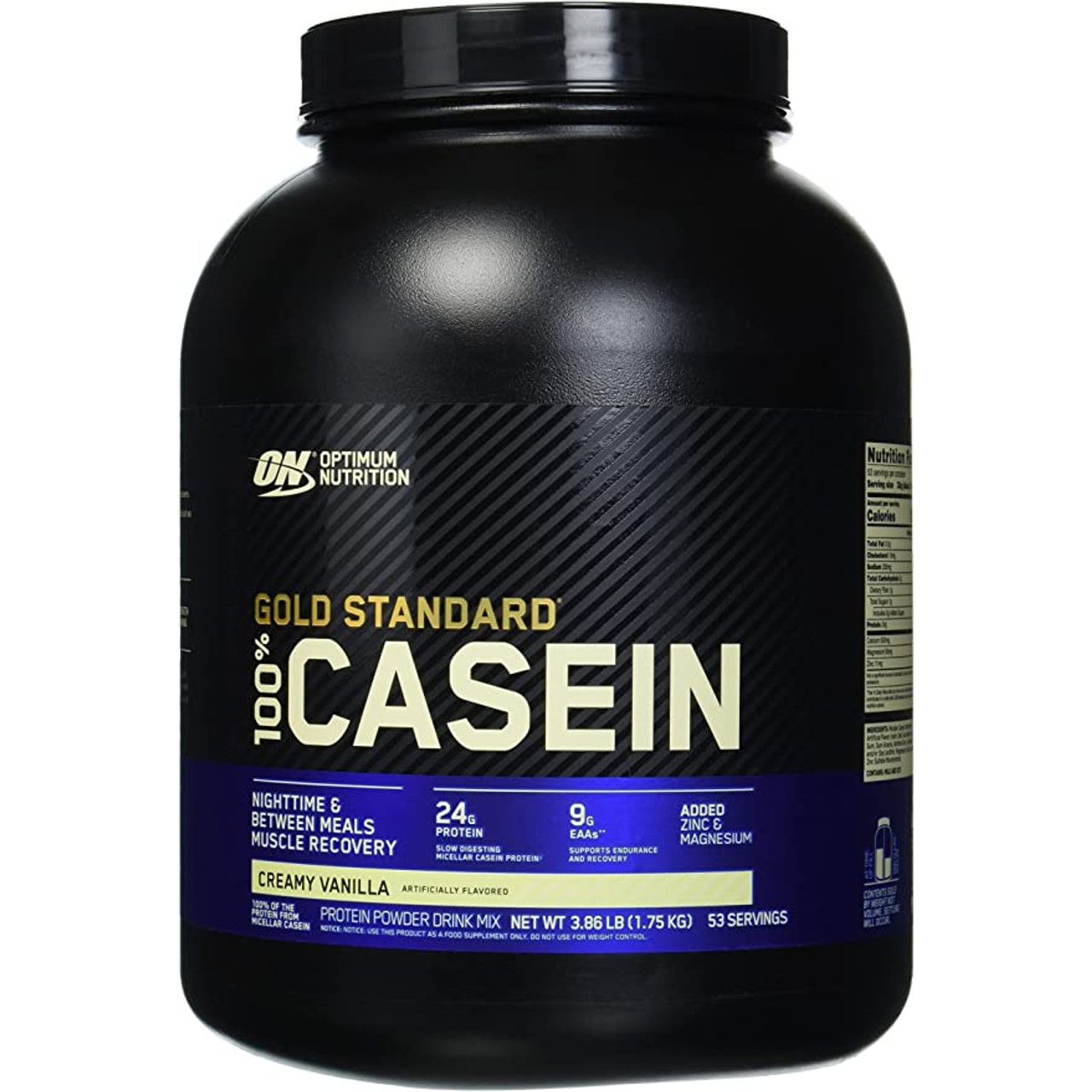 Протеин Optimum Nutrition 100% Casein Protein Vanilla 1.75 кг - фото 1