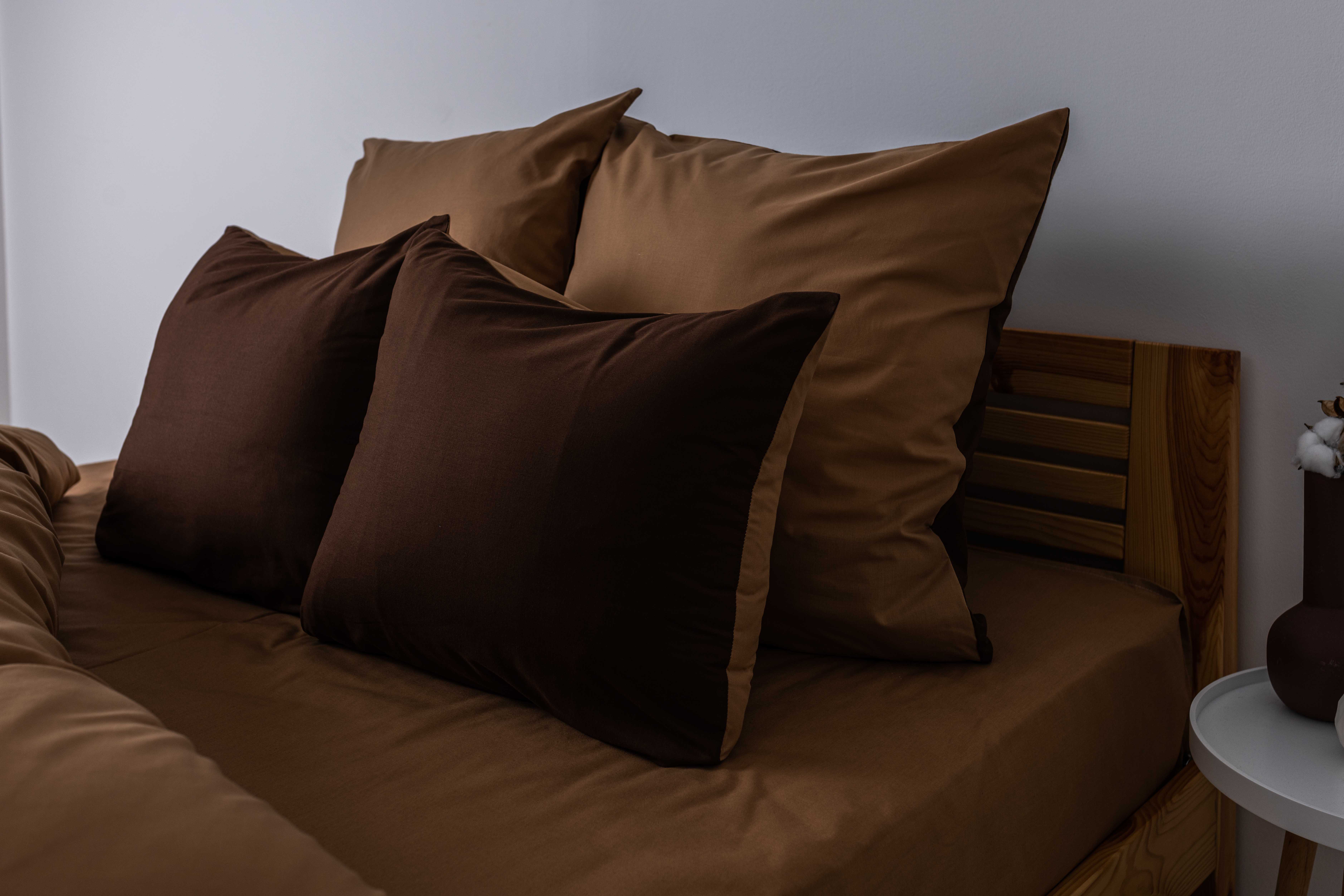 Комплект постельного белья ТЕП Happy Sleep Винный Топаз двуспальный коричневый (2-03795_26213) - фото 3