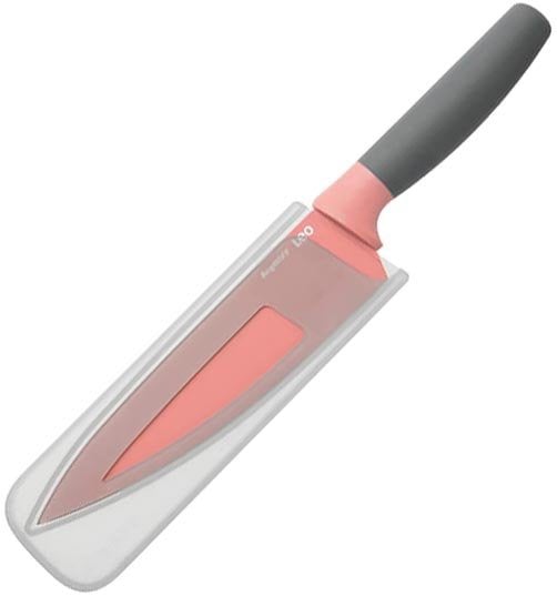 Нож поварской Berghoff LEO, с покрытием, 19 см, розовый (00000016497) - фото 1